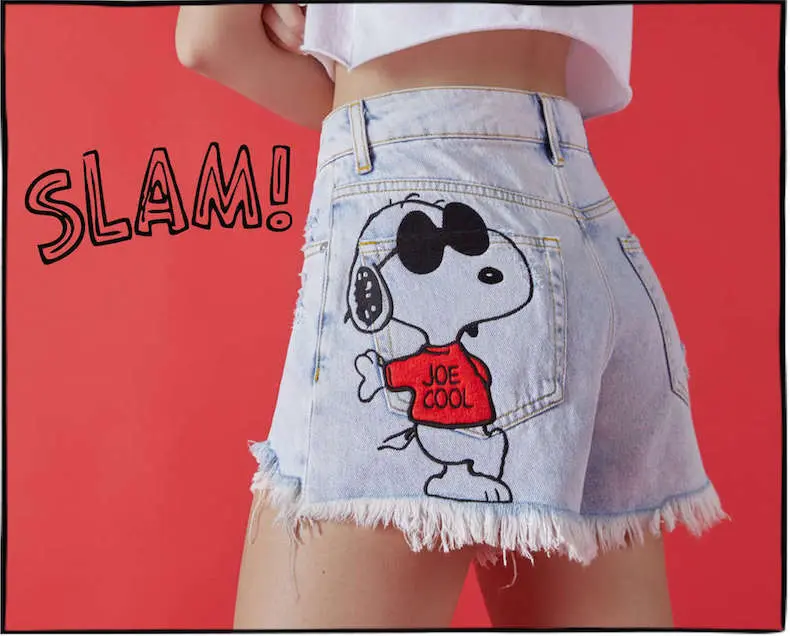 ALL¥4000以下のプチプラでこんなに可愛い♡『Bershka × SNOOPY』を夏コーデに取り入れて_3