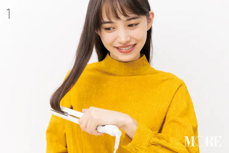 マンネリ打破!! 今っぽロングヘアアレンジが、手持ちのヘアアイロンでさっと完成する3テクニック♡ 記事Photo Gallery_1_2