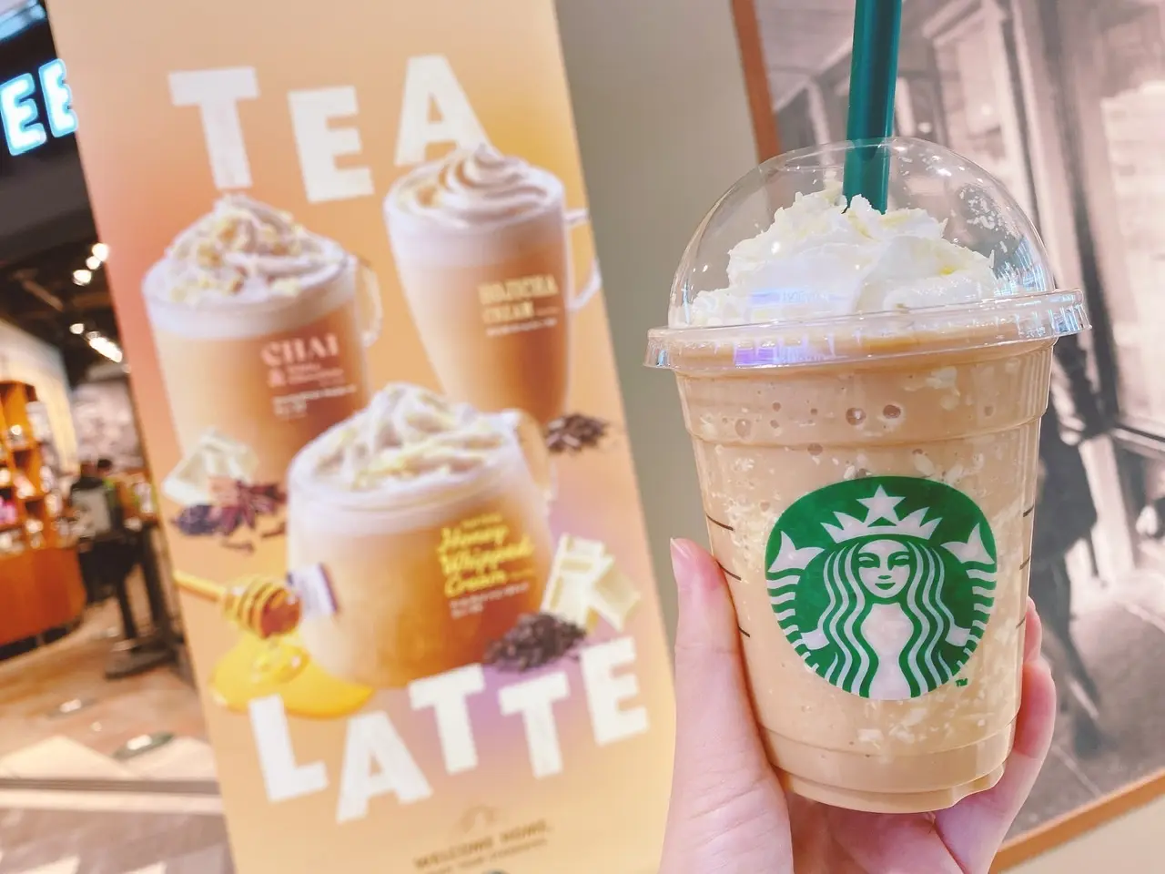【スタバ】2020年ラスト新作★絶対美味しい!《アールグレイハニーホイップフラペチーノ》_4