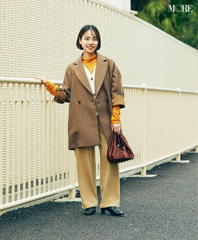 『アーバンリサーチ』プレスの丸山さんのコートの着こなし