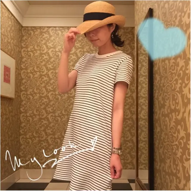ストローハットの王道!Helen Kaminskiでプチバカンスコーデ_1