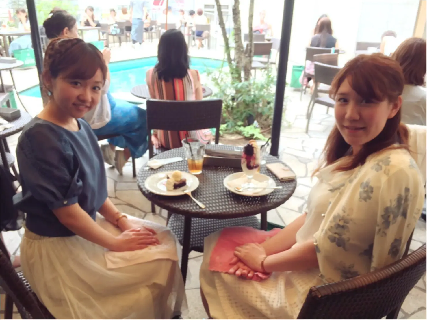 《都会のオアシス♡渋谷347cafe》プールサイドでおしゃれランチ女子会はいかが?_2