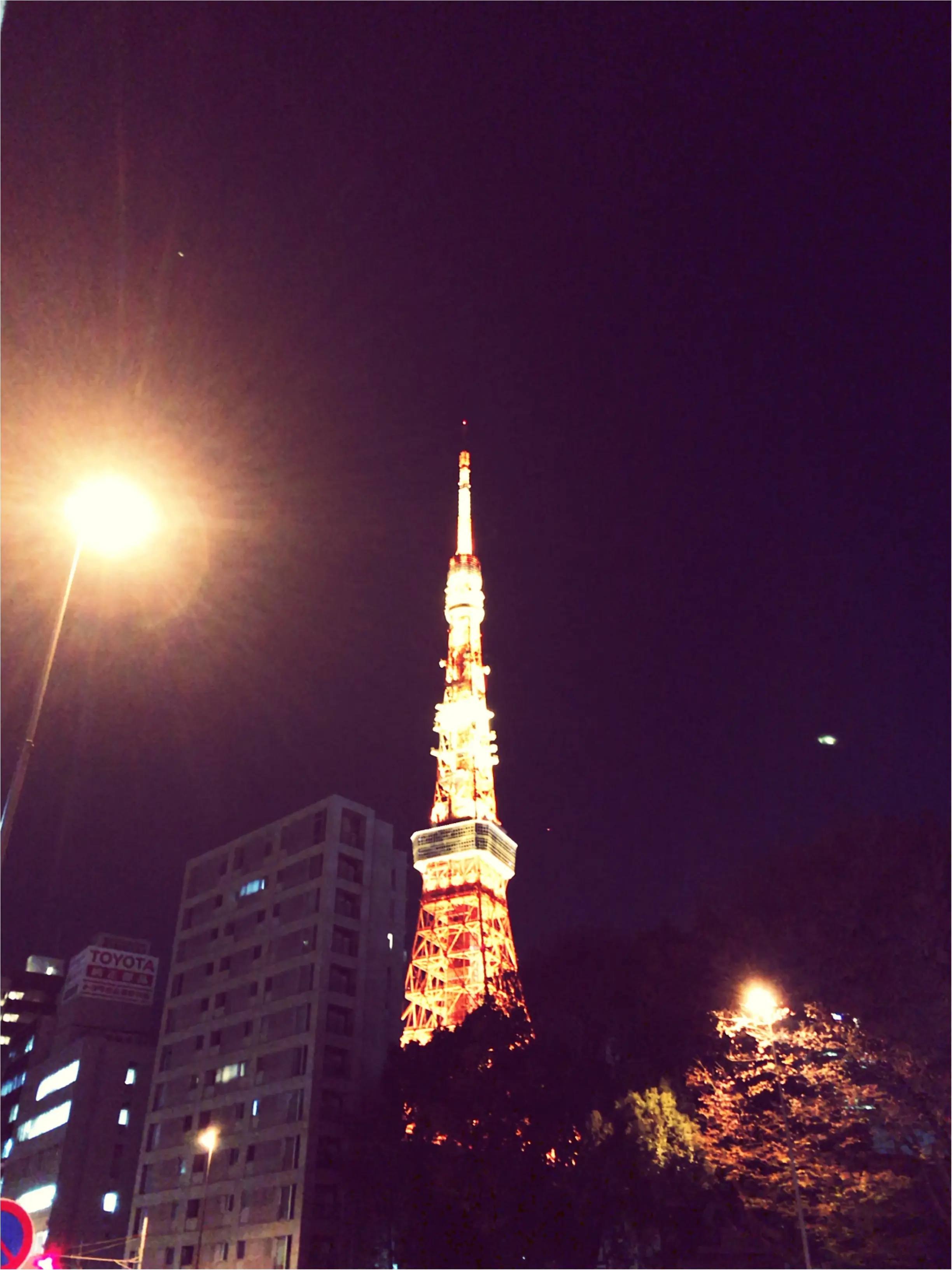 東京散歩~東京タワーのプロジェクションマッピング_1
