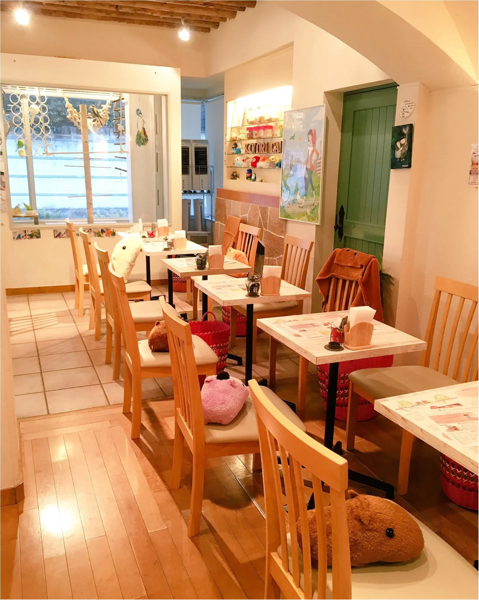 『カピバラさん×ことりカフェ』コラボ♡ことりカフェ表参道店でカピバラさんケーキを食べてきました(﹡´◡`﹡ )_2