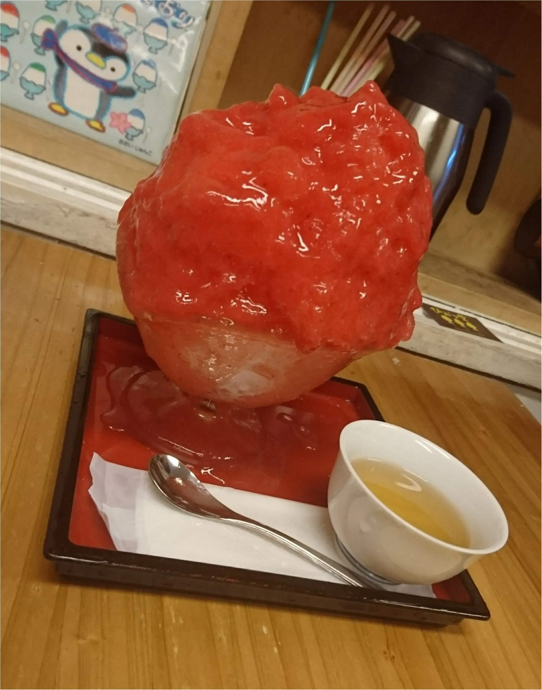 今大人気のひみつ堂のかき氷(〃ω〃)_4