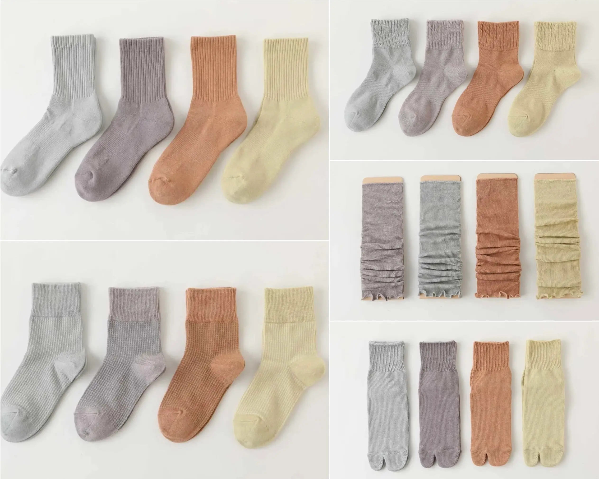 『タビオ』のFOOD TEXTILEソックス5種類
