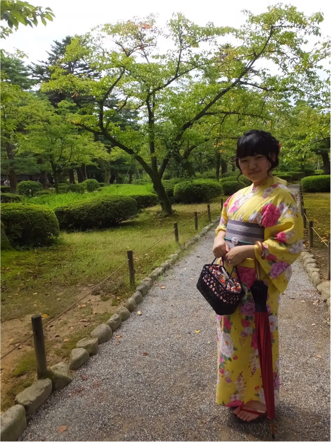 《週末金沢旅》浴衣で風情を感じながら金沢を街歩き〜兼六園・ひがし茶屋街〜♡*_1