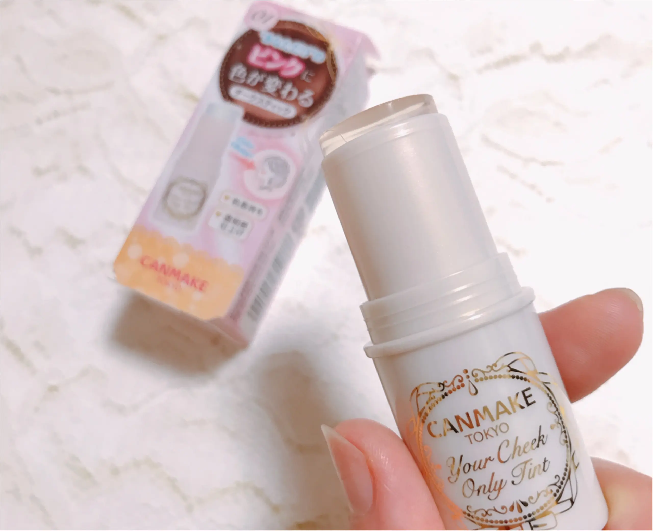 透明なチーク!?私だけの色に染まる♡CANMAKE《ユアチークオンリーティント》_2
