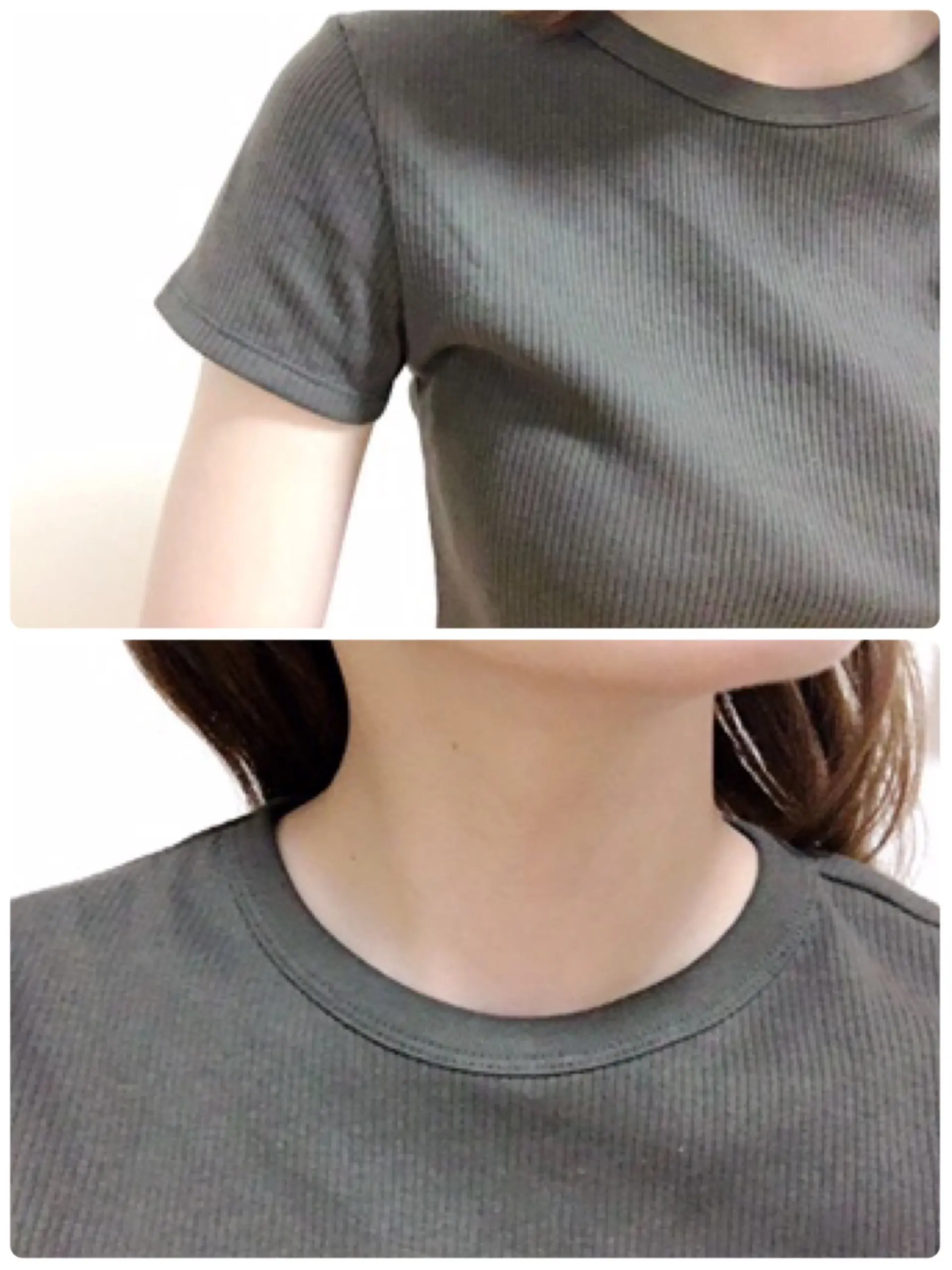 ★UNIQLO 1000円リブTシャツでシンプルコーディネート☺︎_3