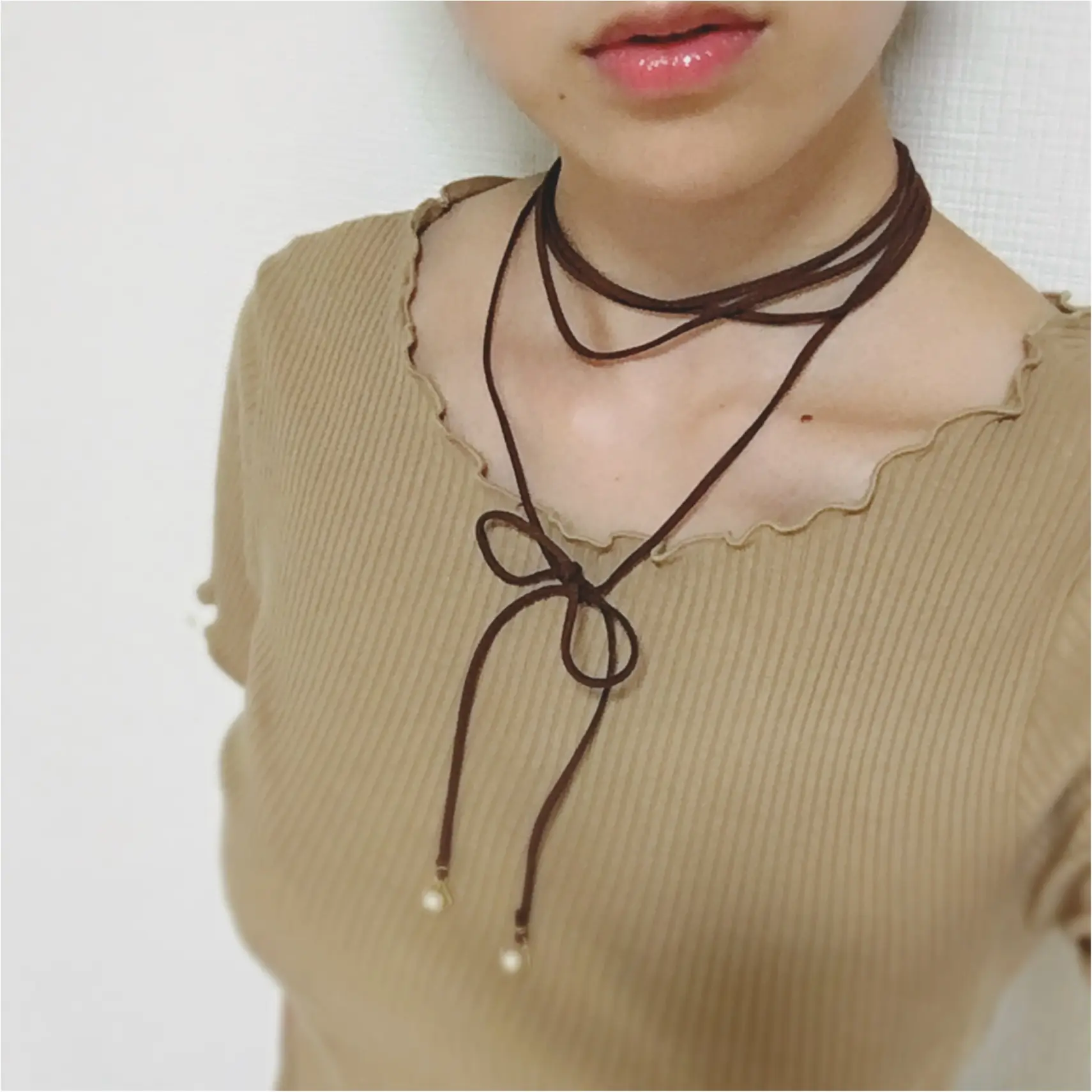 これ1つでマルチに活躍。可愛い【ラリエット】で秋のオシャレを格上げ❤️_4