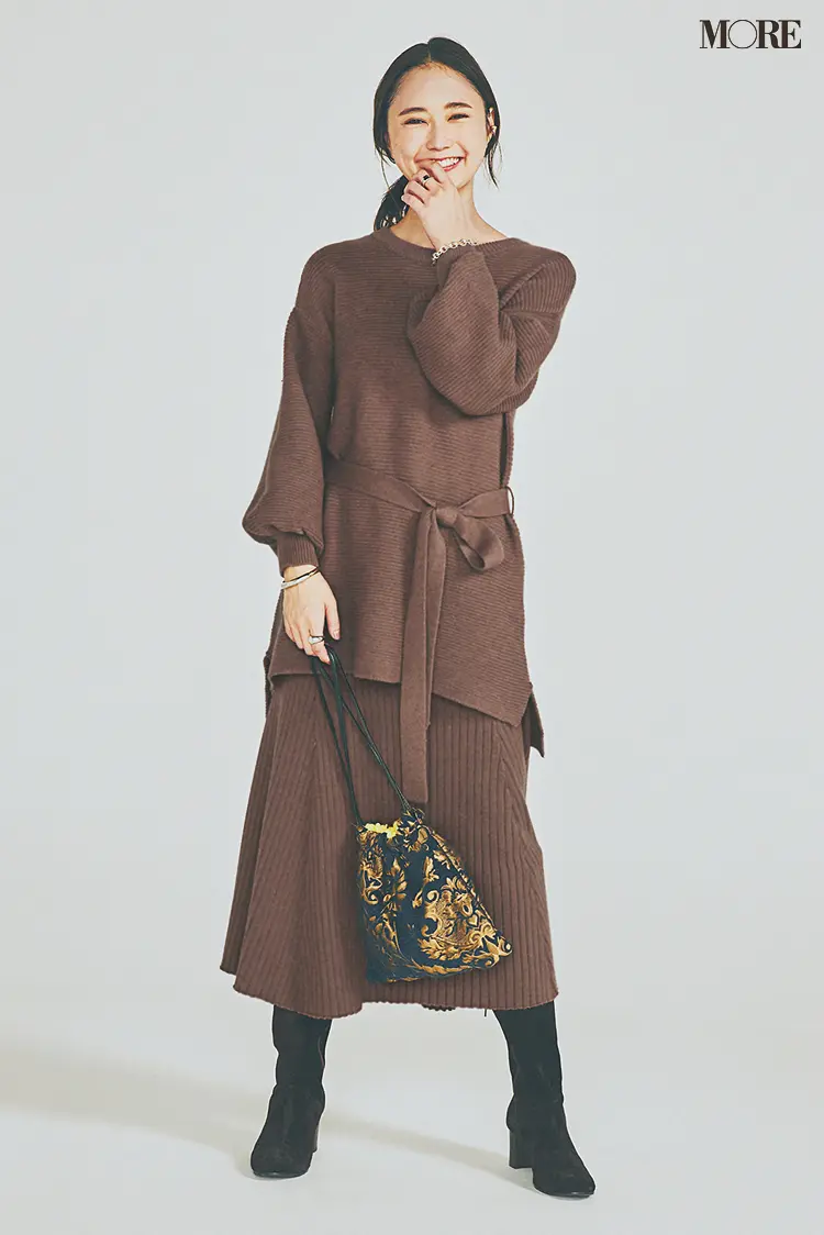 『ViS』のニットアップ・上下で¥10160!をおしゃれに着回し。スタイリスト高野さんがコツを伝授します_6