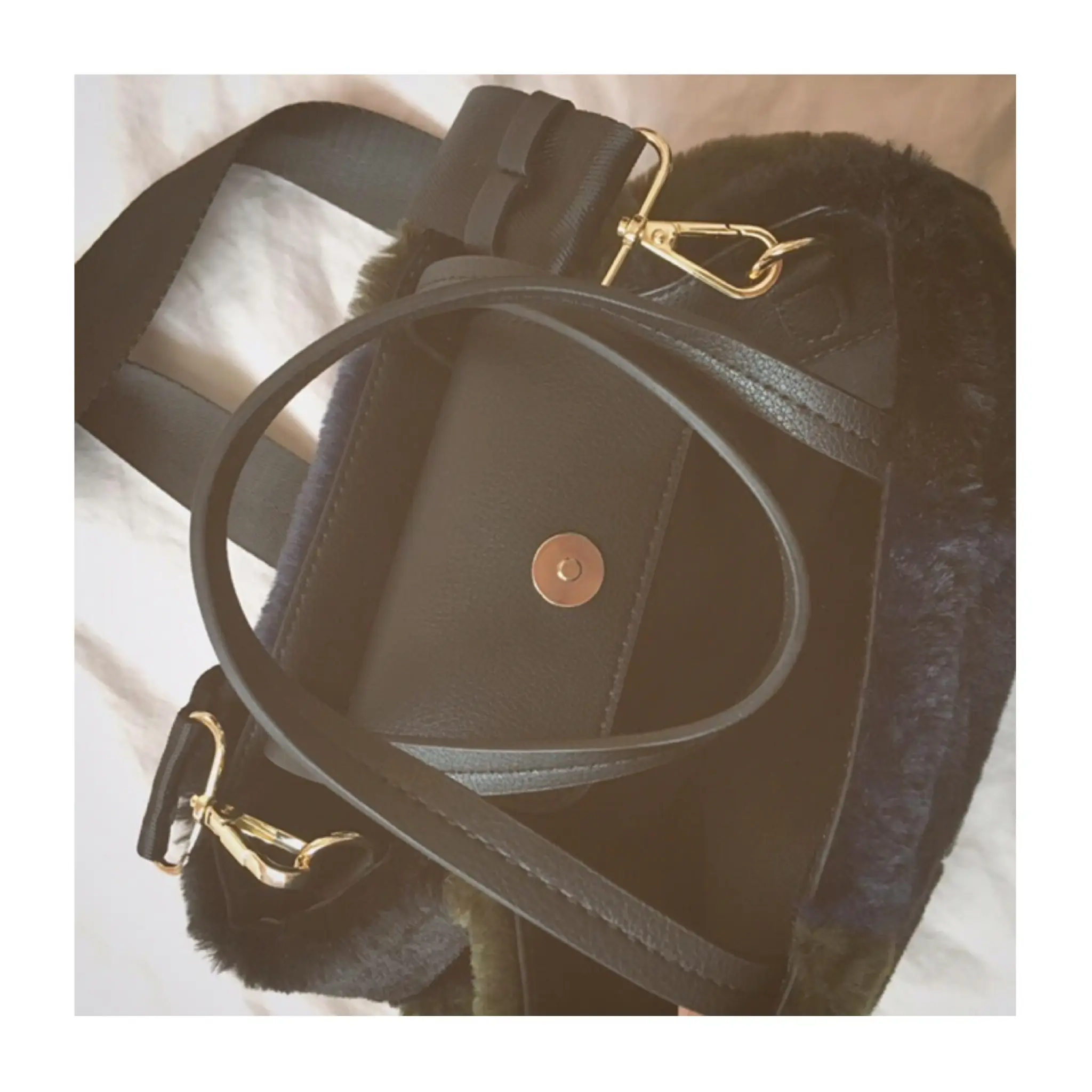 《ザラジョ必見❤️》褒められアイテム✌︎【ZARA】の2WAYファーバッグが高見えで可愛すぎる!_3