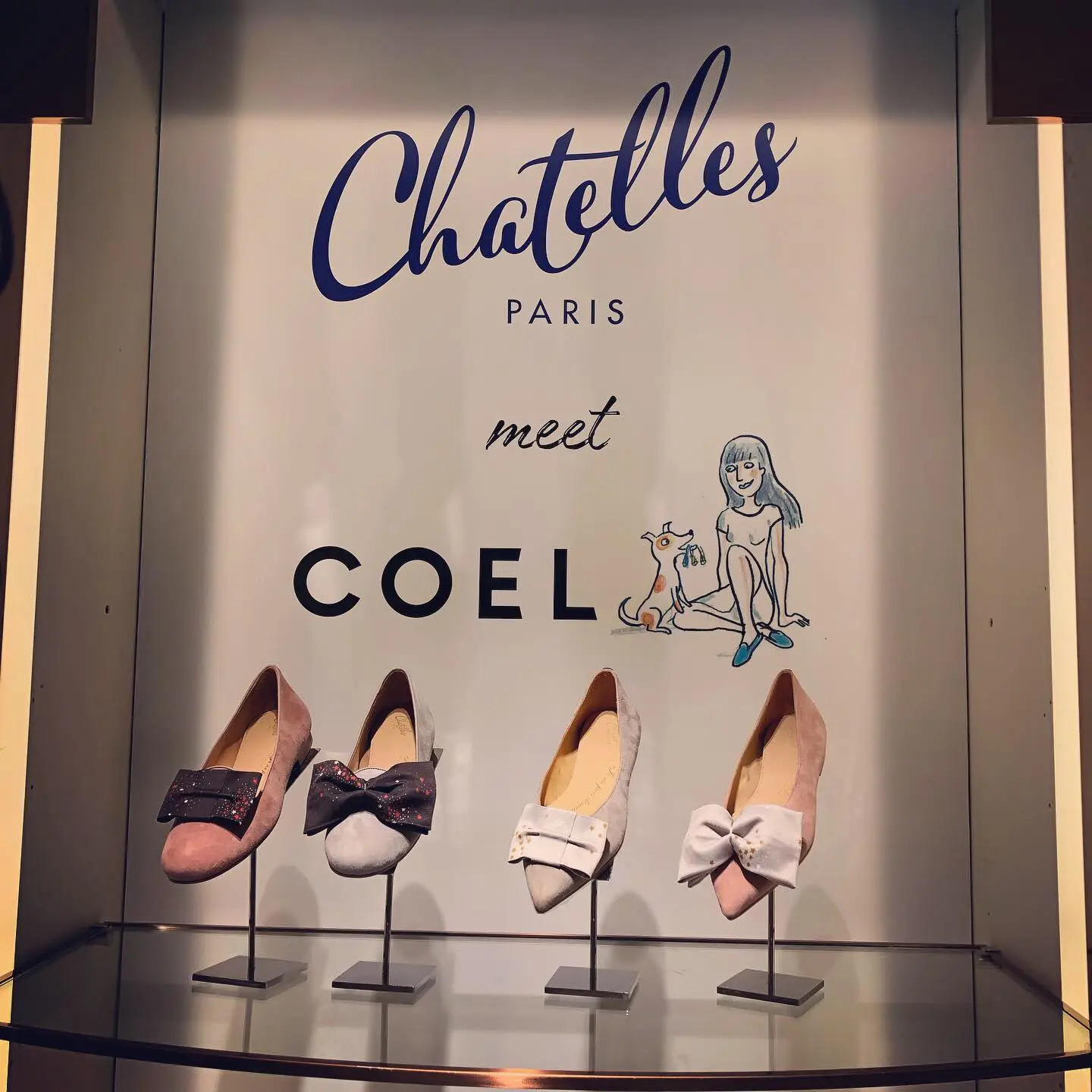 憧れのモデル*ヨンアちゃんディレクションの「COEL」とシューズブランド「シャテル」がコラボ!「Chatelles meet COEL」が最高にかわいすぎる♡_1