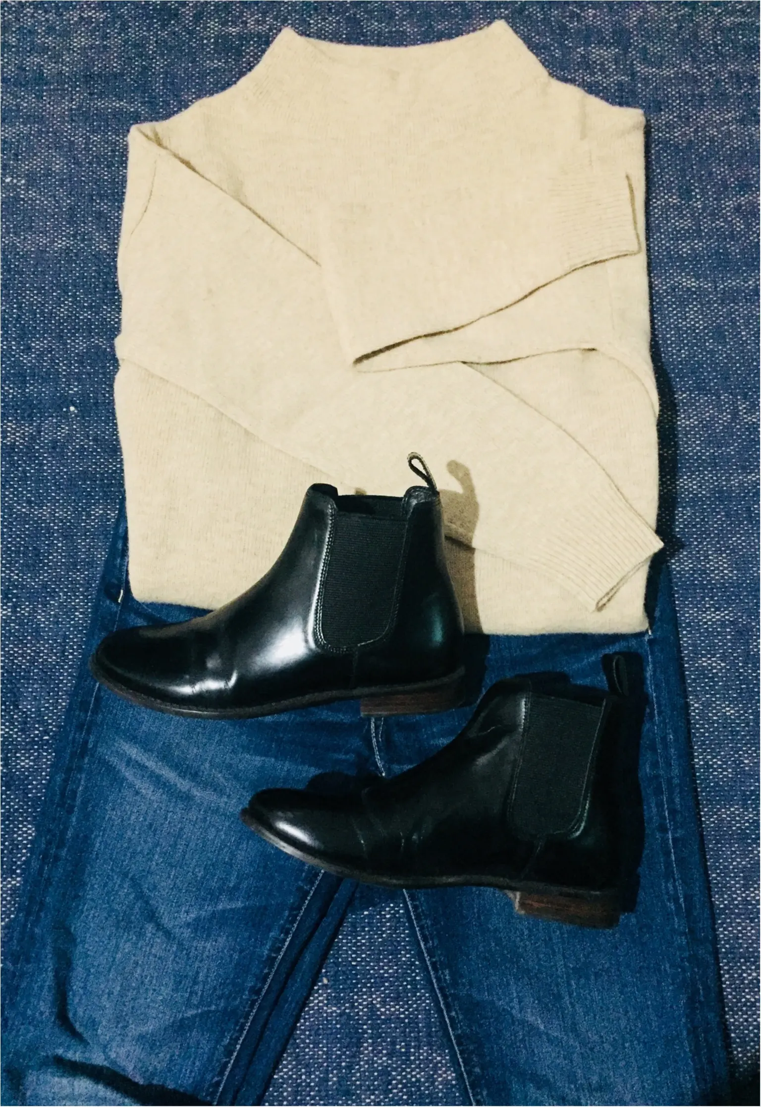 【UNIQLO de お買い物❤︎】寒い冬の気分を上げる!形がキレイ&明るい色のニットを買い足しました✌︎_5