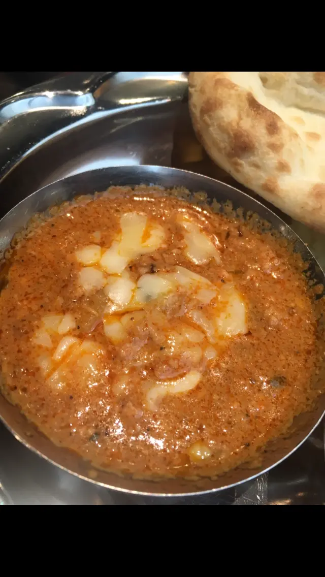 【日本橋】【インドカレー】レディースセットがお得!月に一度は食べてるナン×カレーランチ_5