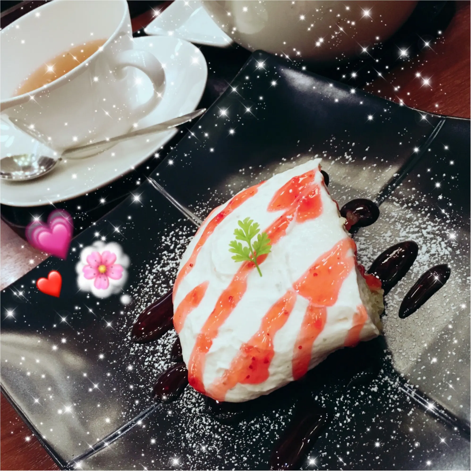 ☺︎♡Tully's✖️伊藤園のコラボ和カフェ✨抹茶にさくらに...春限定メニューも♡_2