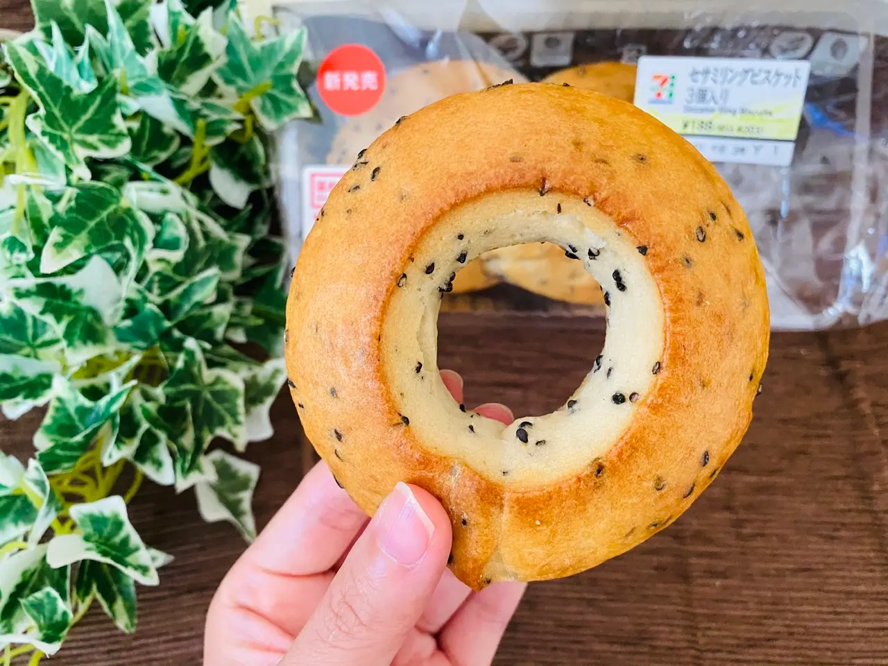 【セブンイレブン】レンジでチン最強説!あの《リングビスケット》からセサミver新登場♡_4