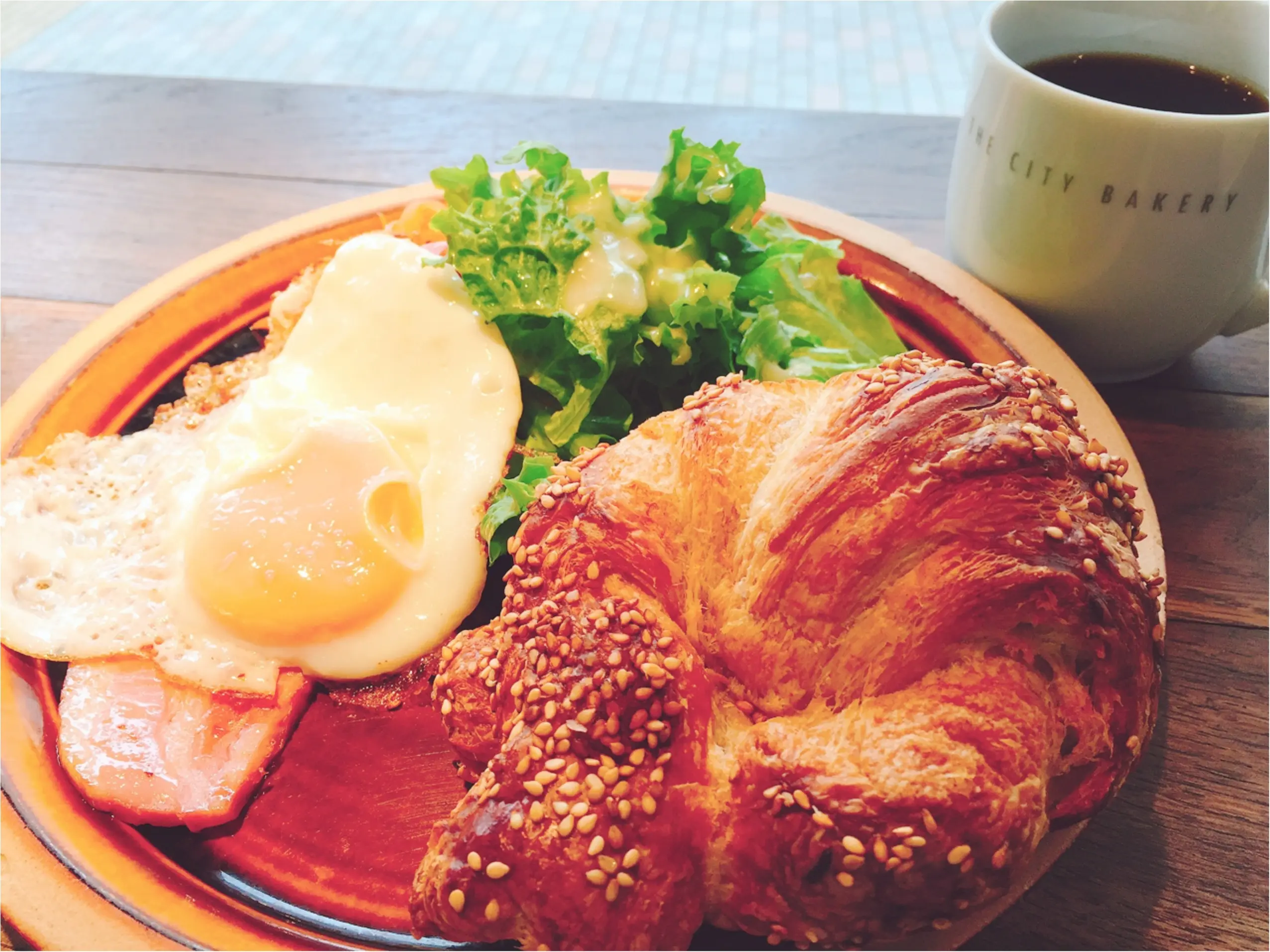 朝活。〜【THE CITY BAKERY】の『プレッツェルクロワッサン』から素敵な1日の始まりを♡*〜_2