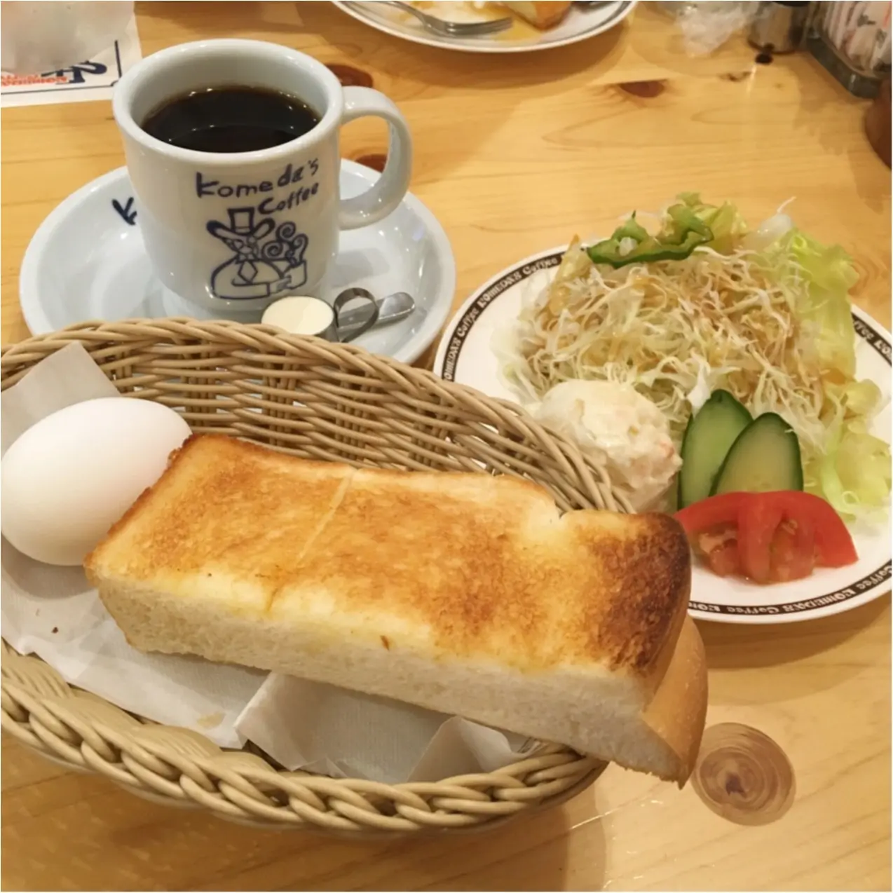 朝カフェしちゃおう♡《 コメダ珈琲 》のモーニングが美味しくてお得♡_1