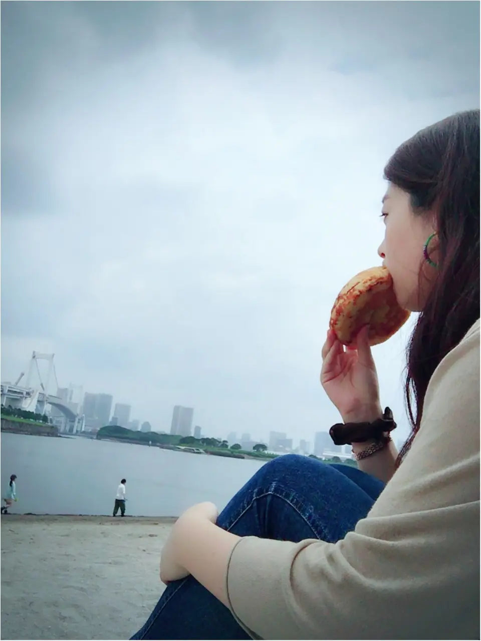 曇りの日こそ!お台場でビーチピクニック♡_6