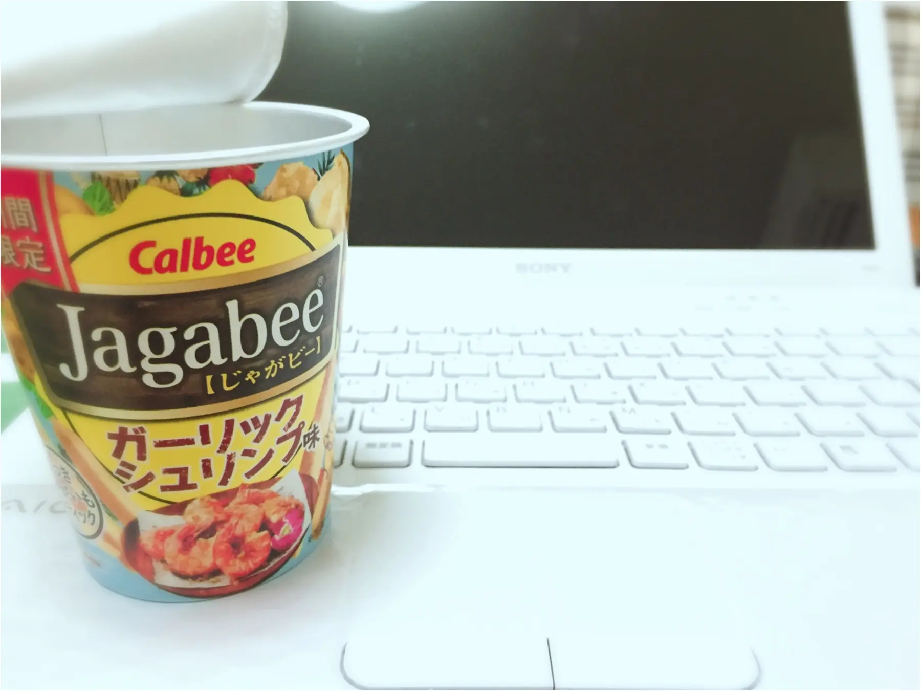 …ஐ 【期間限定Jagabee】ガーリックシュリンプ味がハマる♡ ஐ¨_2