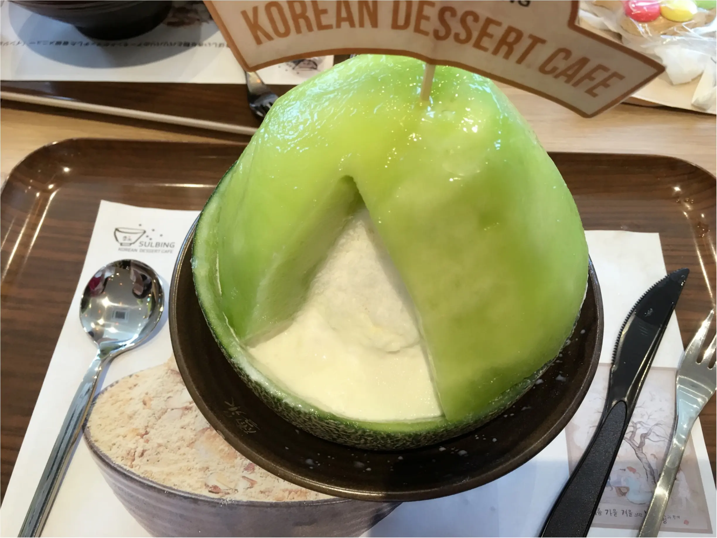 ♡韓国で大人気のスイーツ【ソルビン】日本上陸‼︎並ばずに行く裏ワザも♡モアハピ◡̈のぞみ♡_16