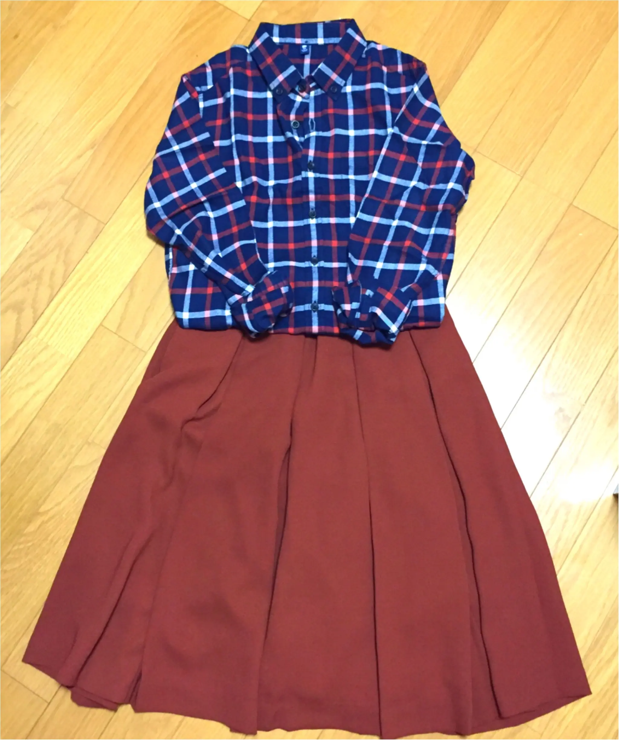 ❤︎2990円なのに高見え❤︎今から使えるUNIQLO秋の新作スカート☺︎_5