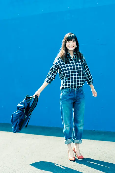 【今日のコーデ】代休の日はデニムカジュアルを美女パンプスで格上げして街へ繰り出す♪_1