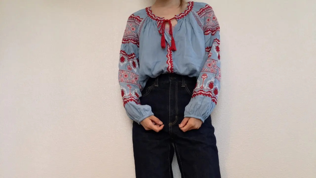 GW最終日はデニム×柄シャツのプチプラコーデ♡_1