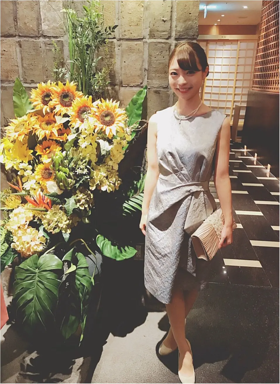 【結婚式二次会】お呼ばれコーデとヘアアレンジ❤︎_9