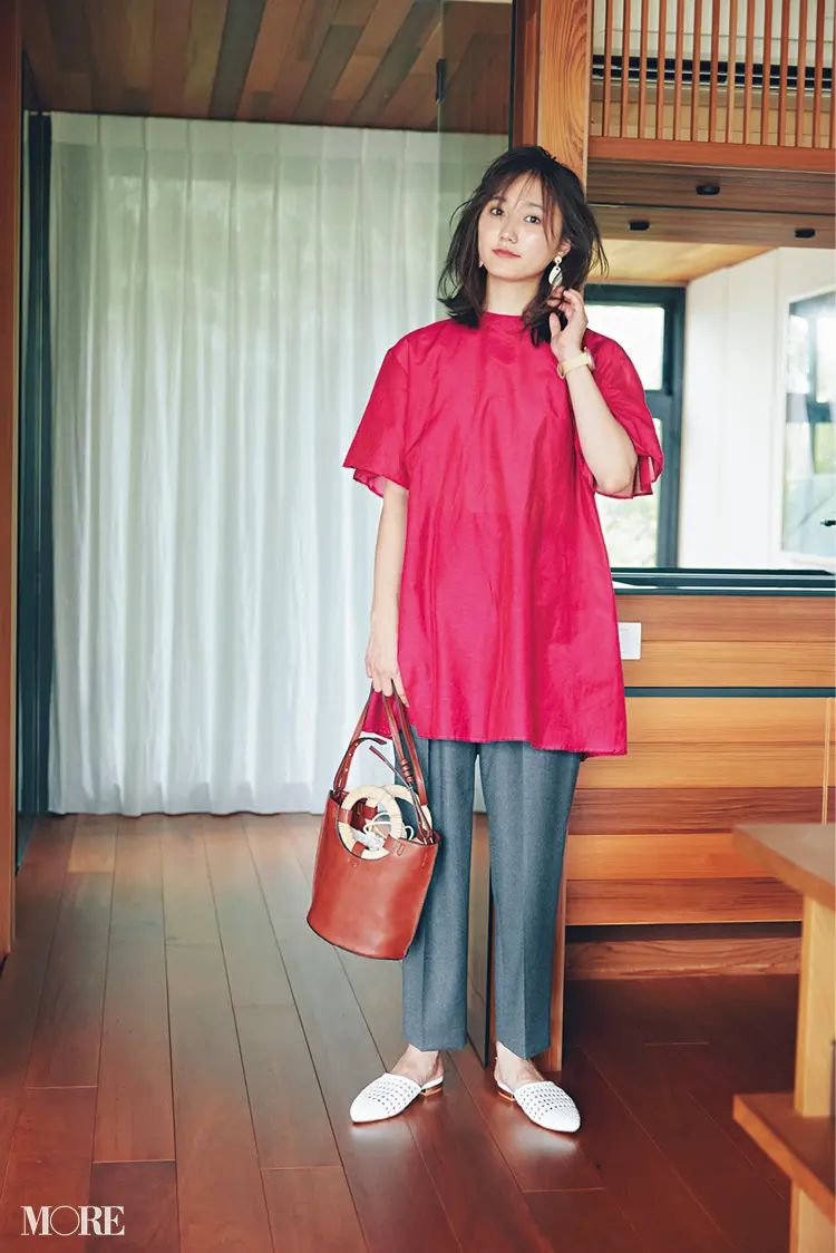 「ぺたんこ靴で美スタイル」の鍵、実はトップスにあった!? キーワードは“ふんわり”♡_3