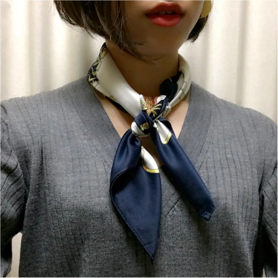 Coordinate...マンネリ化したオフィスコーデをスカーフ1枚で華やかに_1