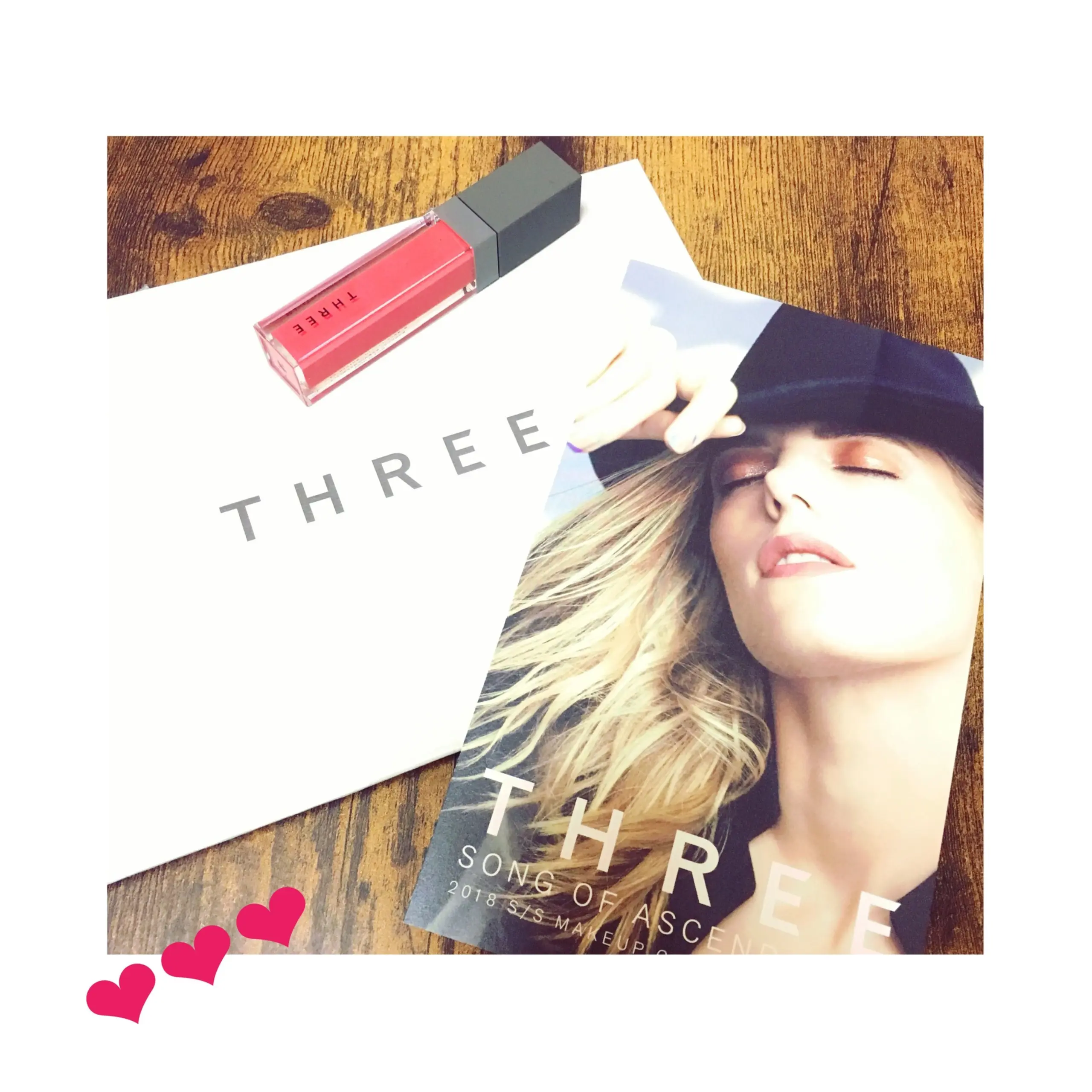《1/1発売★話題の新作!》【THREE】リリカルリップブルームで春を先取り❤️_1