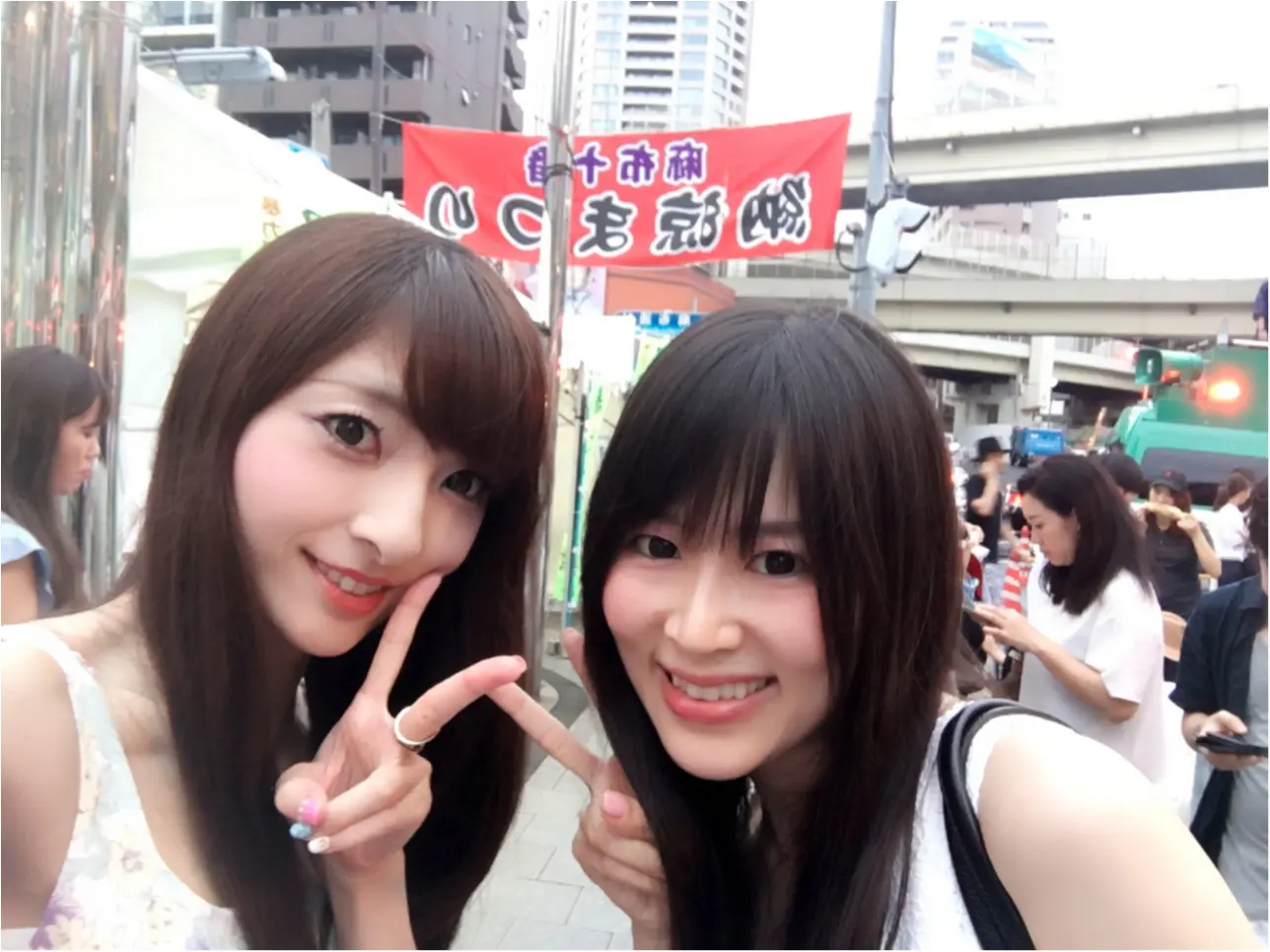 ♡夏の終わりに【麻布十番納涼まつり】アワビに米沢牛♡モアハピ◡̈のぞみ♡_12