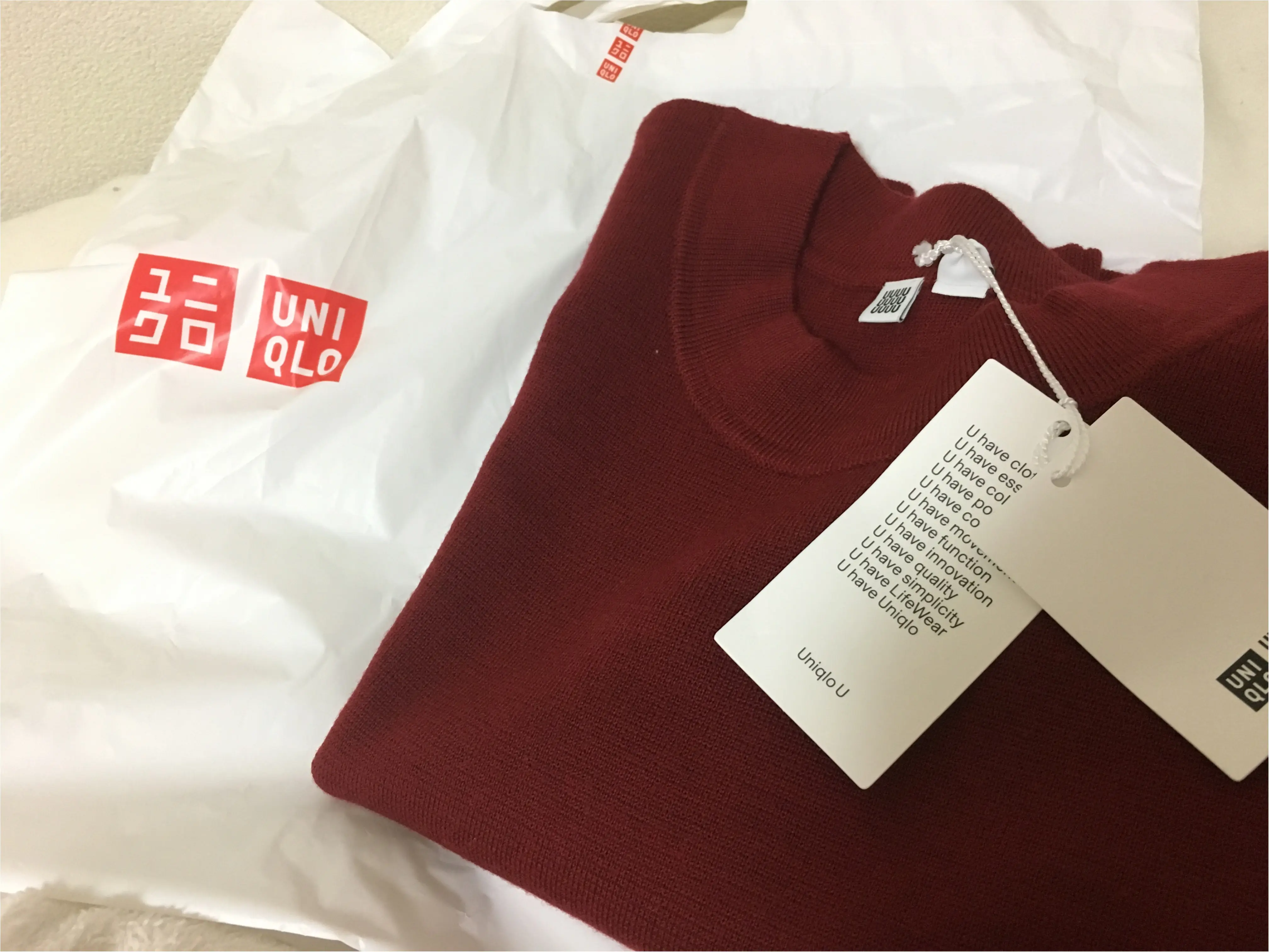 ★UNIQLO感謝祭最終日!わたしが買ったのは2000円OFFになった【UniqloU】のセーター!_1