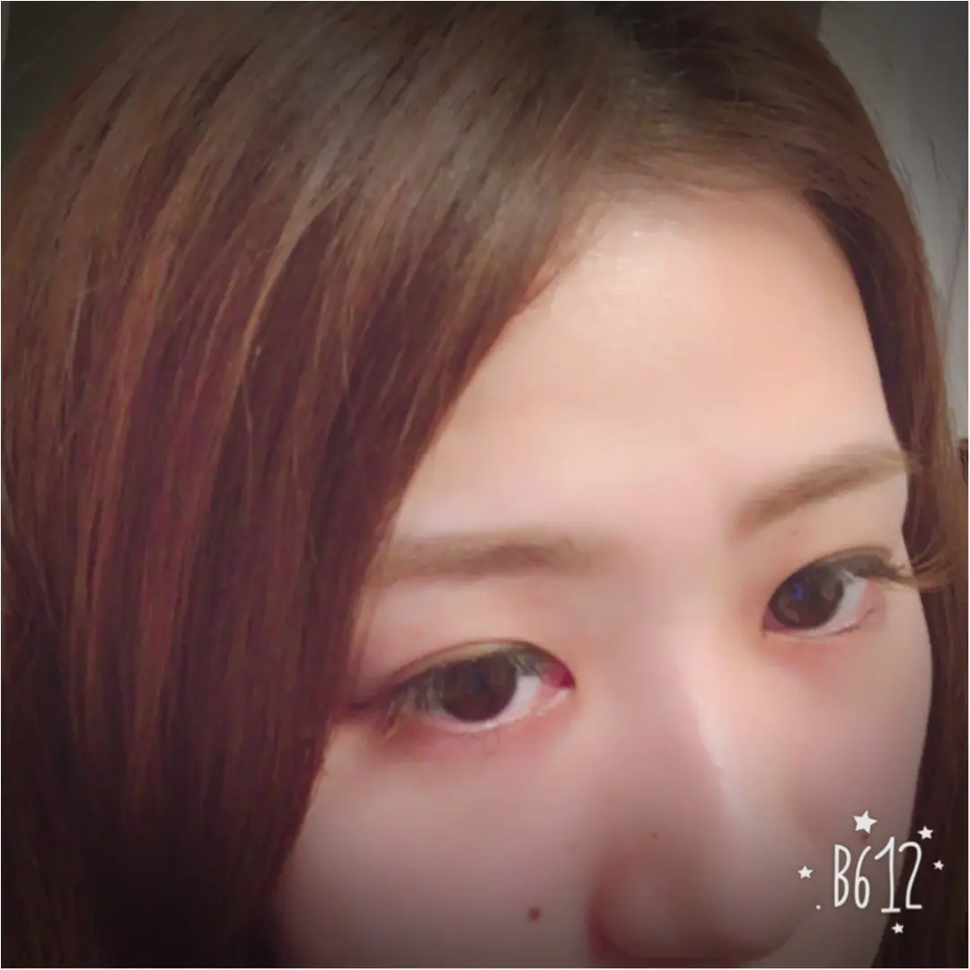 目元も春仕様♡カラーマツエクにチャレンジ♡自然に盛れるのでおすすめです♡_1