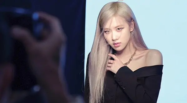 ティファニー、BLACKPINKロゼの撮影風景