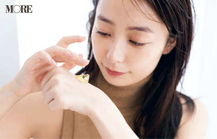 レカルカ ラクトビタ C ピールを使う宇垣美里さん