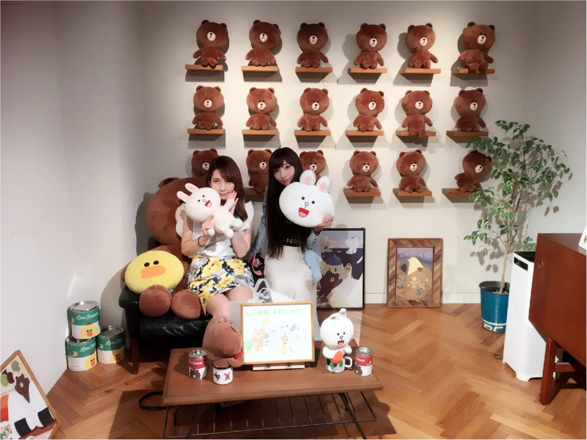 大人気キャラクターショップ Line Friends 行ってきたよ モアハピ のぞみ Moreインフルエンサーズブログ Daily More