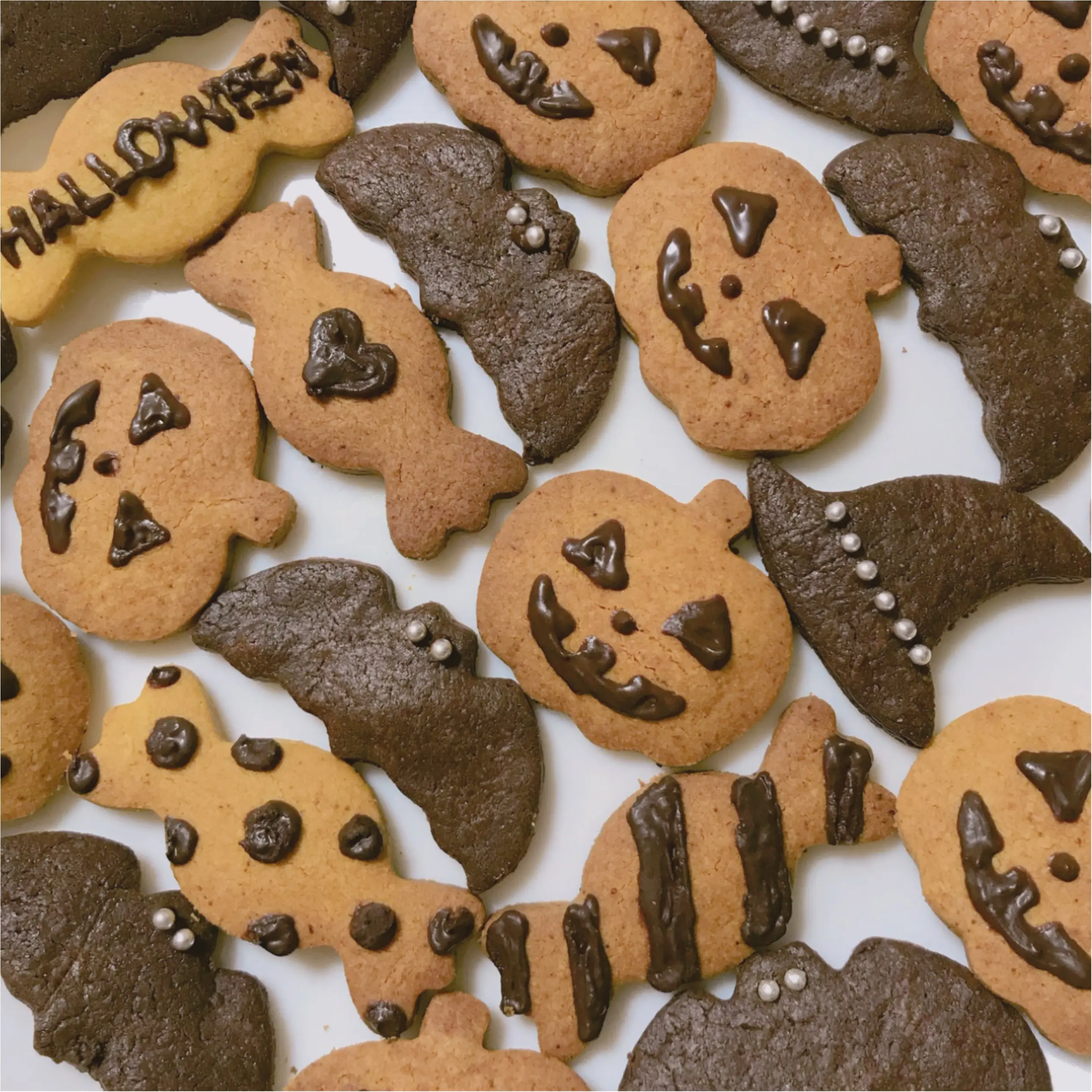 ハロウィンにおすすめ❤︎作るの簡単!【低糖質クッキー】材料も100均で揃っちゃいます♡_4