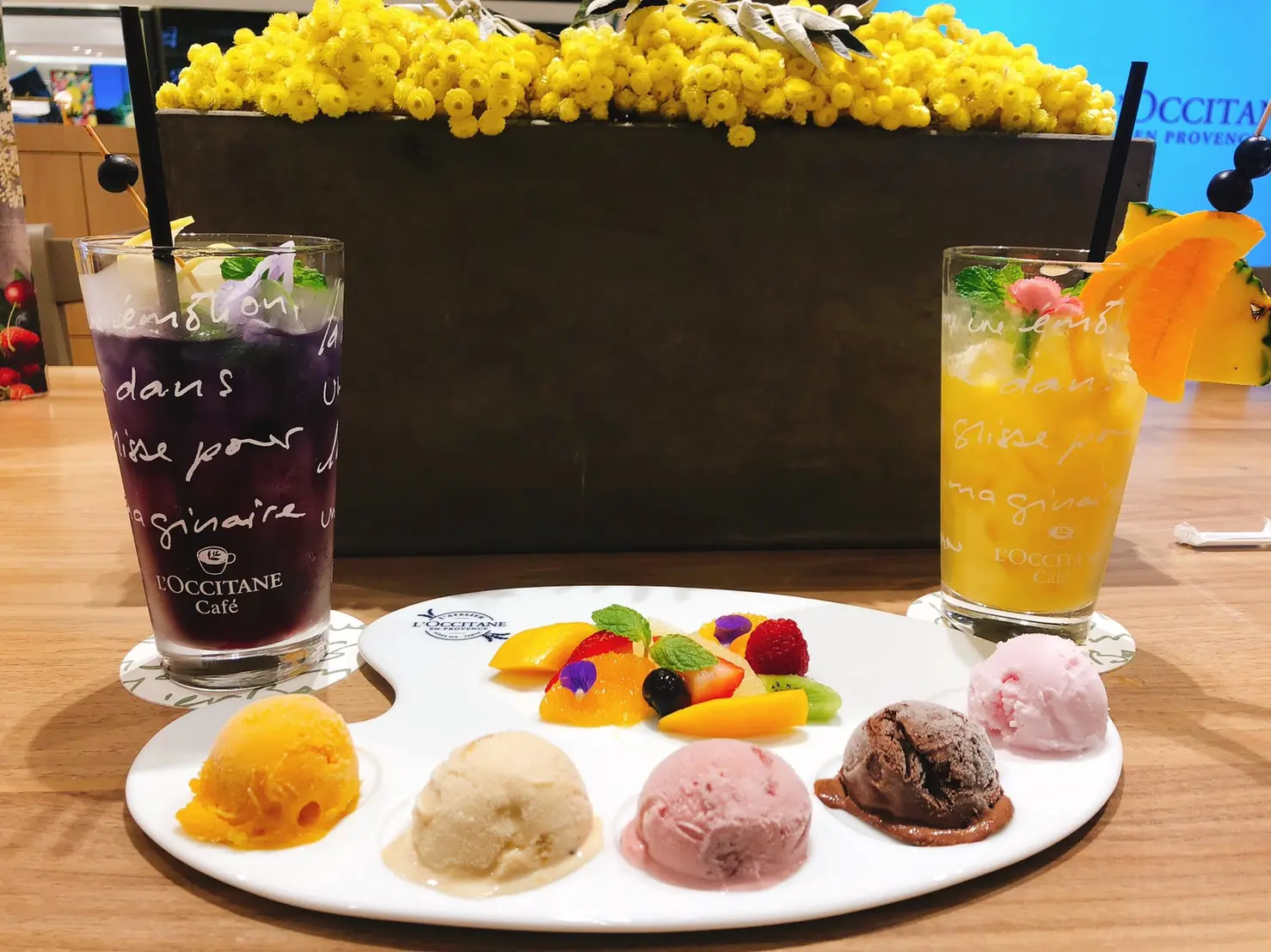 <スイーツ>暑い夏にピッタリ⛱!ロクシタンのおしゃカフェ♡_2