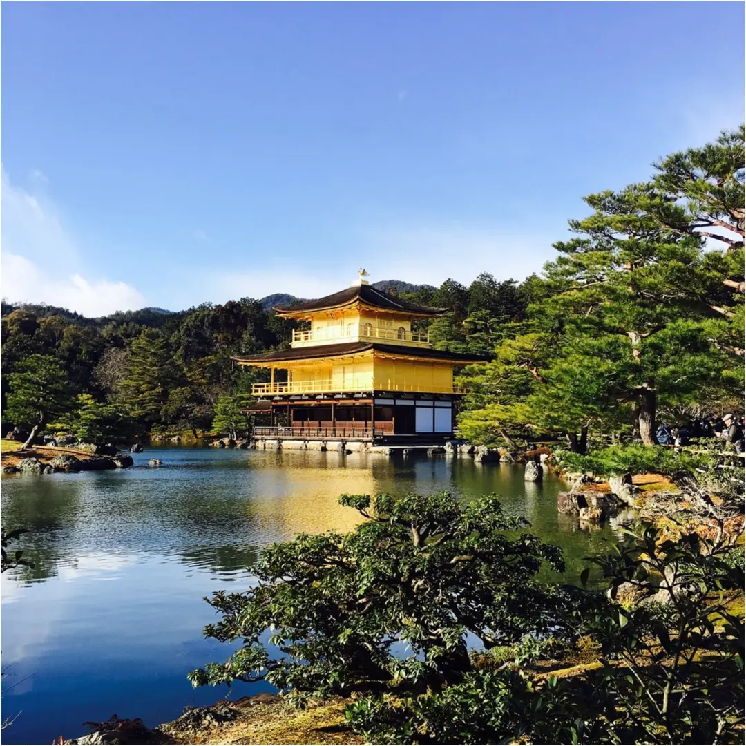 【初詣】で京都の北野天満宮と金閣寺に行ってきました!!_4