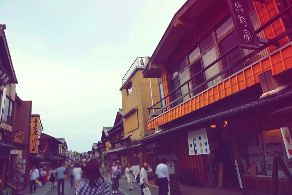 【夏季限定★赤福氷知ってる?】伊勢神宮のおかげ横丁で食べ歩き♡_3