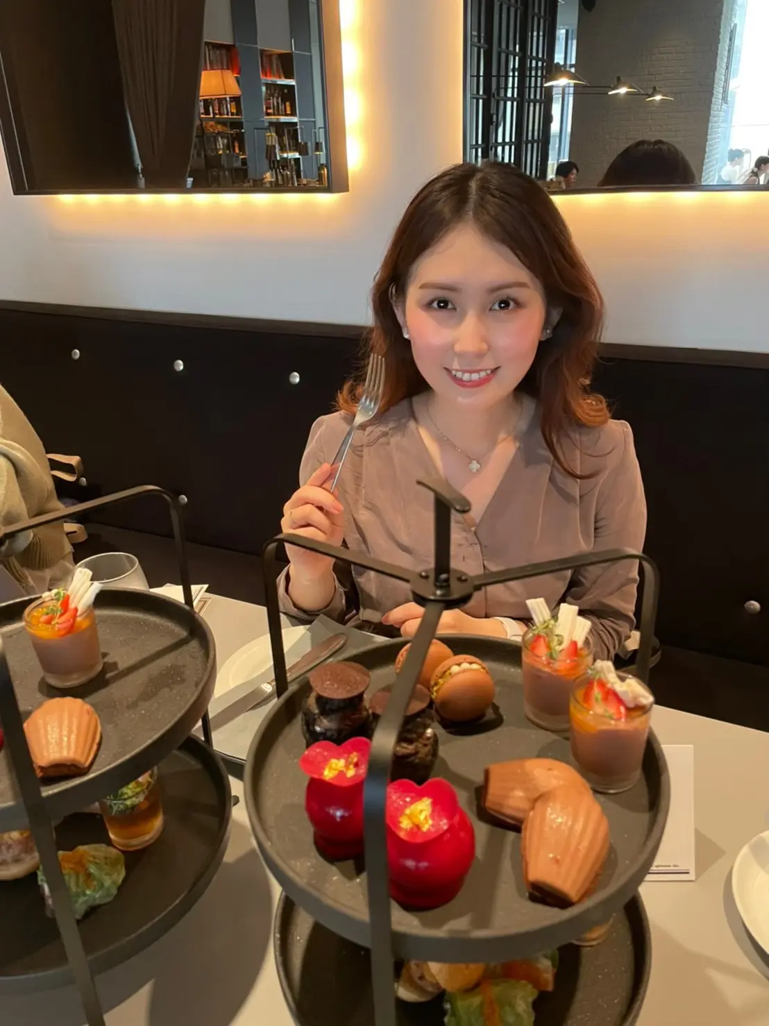 【アフタヌーンティー】Mercer Brunch Ginza Terraceのアフタヌーンティーに行ってきました♪_5