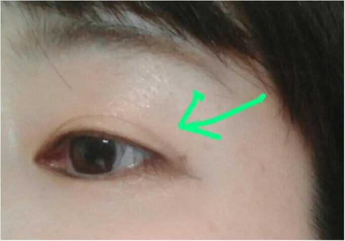 【LUNASOL】のアイシャドウで「さりげない二重メイク」してみました♪(443 まゆ_2
