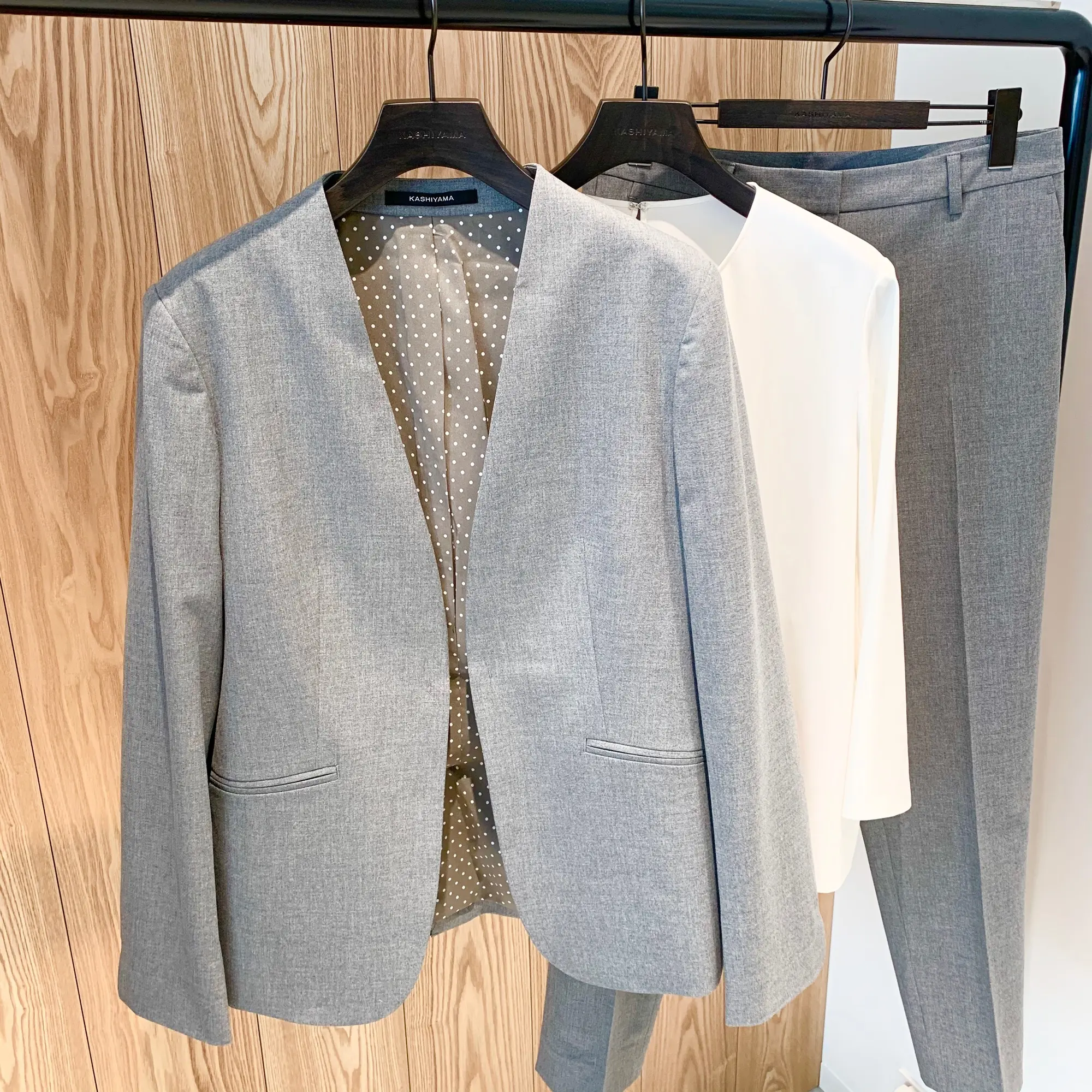 CMで話題沸騰中❤️《そのスーツ、どこの?》【KASHIYAMA the Smart Tailor】でオーダーメイドスーツ&シューズを作りました☻_1