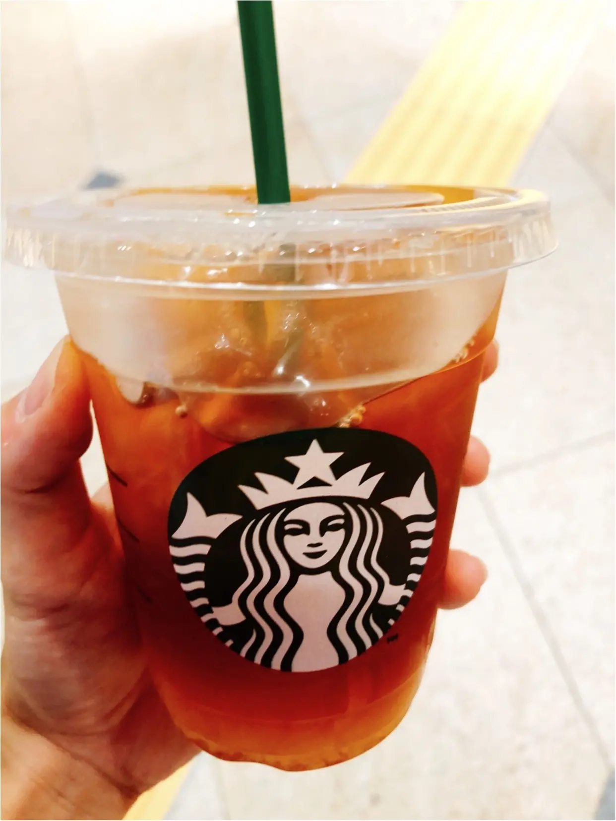 スタバの新商品【キャラメリー ペア― アイス ティー】ってどうなの?_1