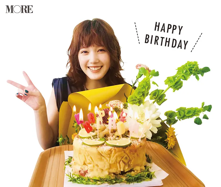 本田翼がひざから崩れ落ちた、誕生日サプライズ!【モデルのオフショット】_1