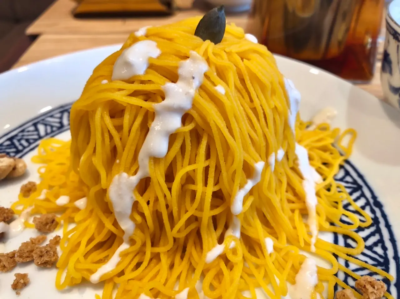 かぼちゃのモンブラン