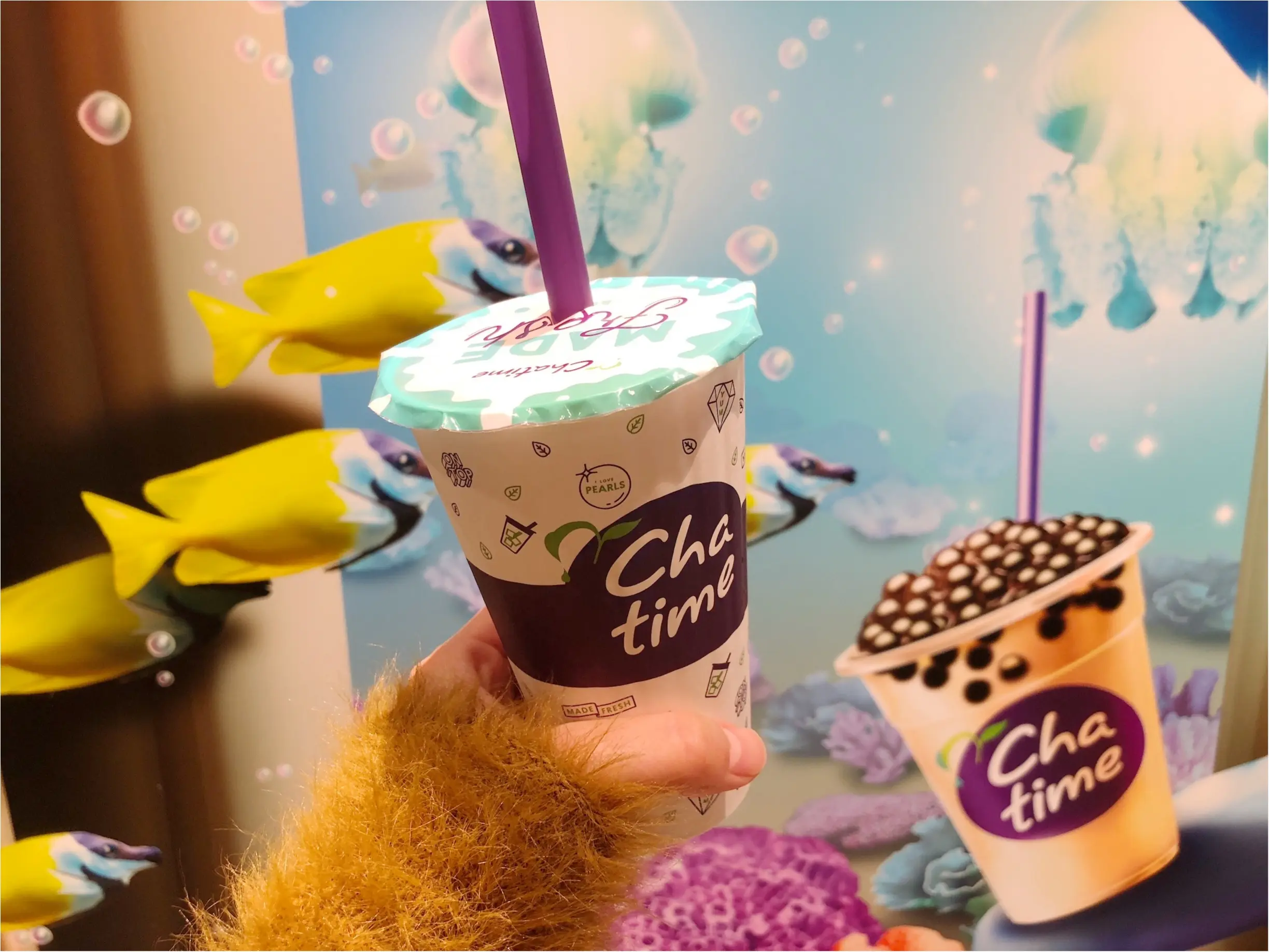 自由が丘に新たなタピオカ発見♡《chatime》のタピオカレポ!_1